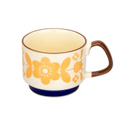 Retro Style Colourful Stackable Coffee Mug - The House Of BLOC