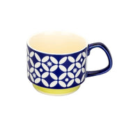 Retro Style Colourful Stackable Coffee Mug - The House Of BLOC
