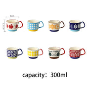 Retro Style Colourful Stackable Coffee Mug - The House Of BLOC