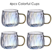 Retro Style Glass Water Jug & Matching Cups Set - The House Of BLOC
