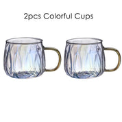 Retro Style Glass Water Jug & Matching Cups Set - The House Of BLOC