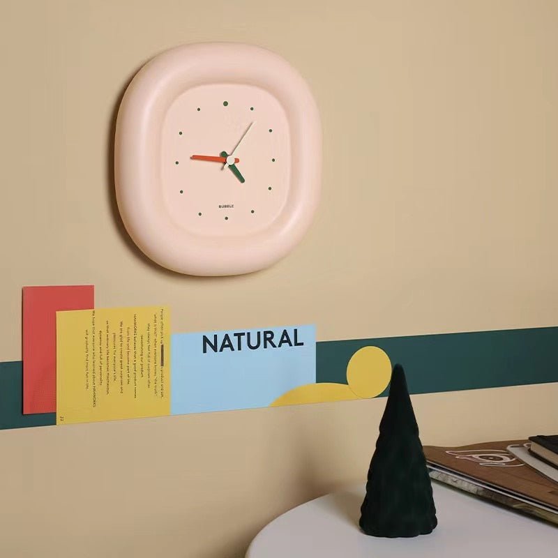 Simple Creative Bubble Wall Clock - The House Of BLOC