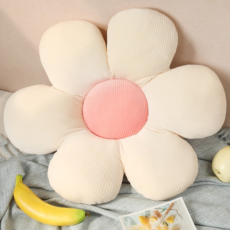 Six Petal Pastel Coloured Flower Cushion - The House Of BLOC