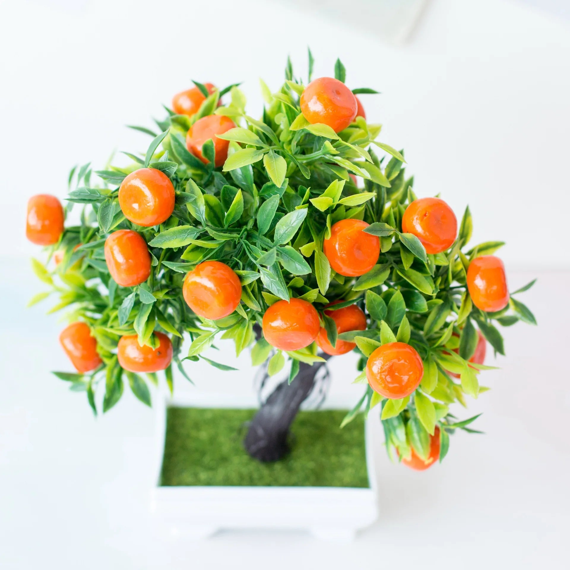 Small Artificial Potted Bonsai Fruit Tree - The House Of BLOC