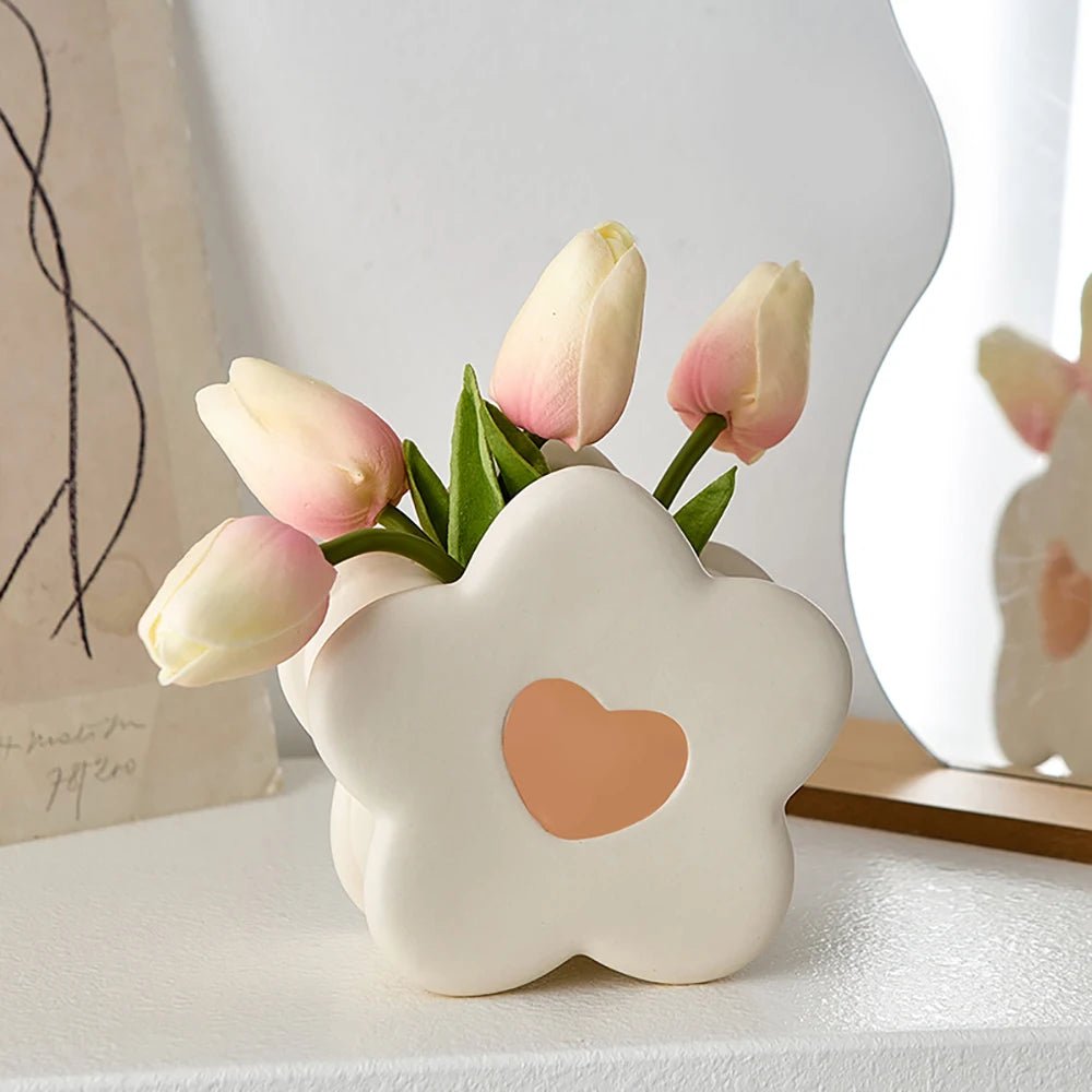 Small Pastel Coloured Ceramic Vase - The House Of BLOC