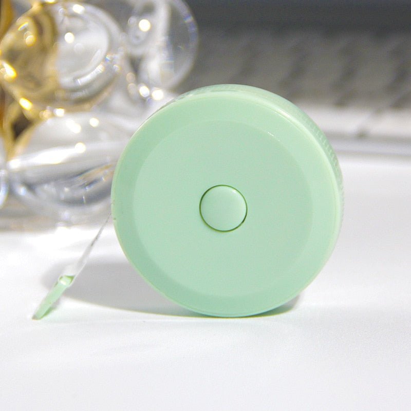 Soft Pastel Coloured Double Scale Tape Measure - The House Of BLOC