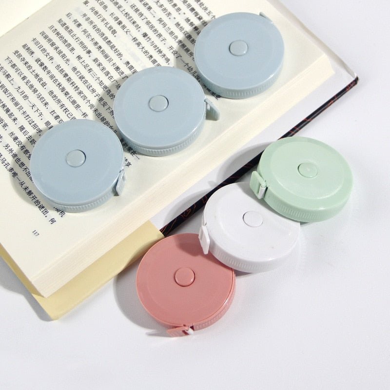 Soft Pastel Coloured Double Scale Tape Measure - The House Of BLOC