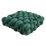 Soft Plush Crocheted Knot Sofa Cushion - The House Of BLOC