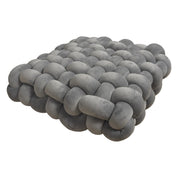 Soft Plush Crocheted Knot Sofa Cushion - The House Of BLOC