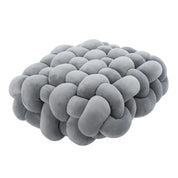 Soft Plush Square Knot Cushion - The House Of BLOC