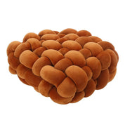 Soft Plush Square Knot Cushion - The House Of BLOC