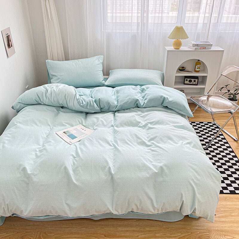 Solid Pastel Colour Bedding Set - The House Of BLOC