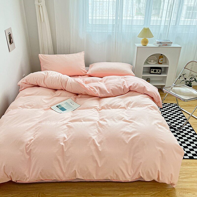 Solid Pastel Colour Bedding Set - The House Of BLOC