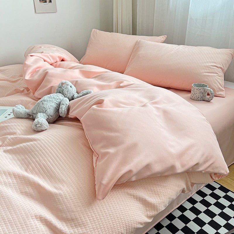 Solid Pastel Colour Bedding Set - The House Of BLOC