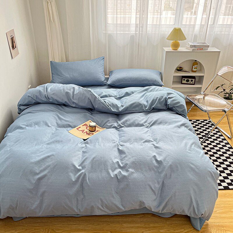 Solid Pastel Colour Bedding Set - The House Of BLOC