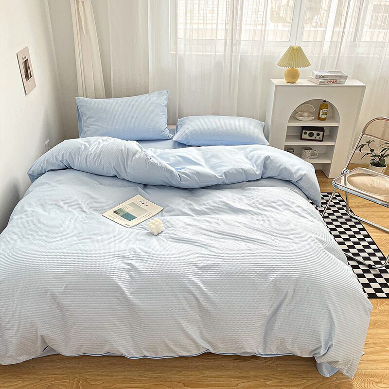 Solid Pastel Colour Bedding Set - The House Of BLOC