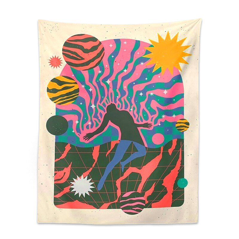 Spiritual Psychedelic Tapestry Wall Hanging - The House Of BLOC