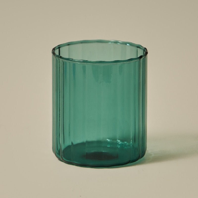 Striped Glass Cups - The House Of BLOC