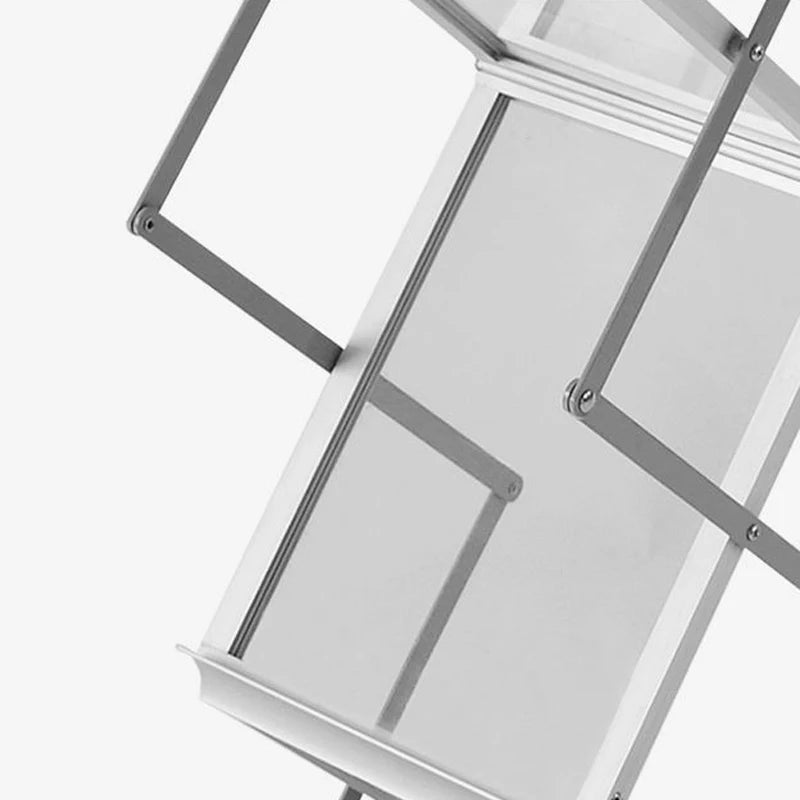 Sturdy Foldable Aluminium Book Shelf - The House Of BLOC