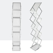 Sturdy Foldable Aluminium Book Shelf - The House Of BLOC