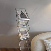 Sturdy Foldable Aluminium Book Shelf - The House Of BLOC