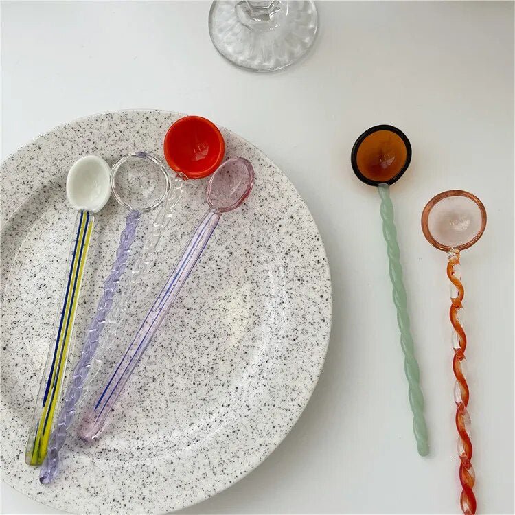 Sweet Crystal Candy Dessert Spoon - The House Of BLOC