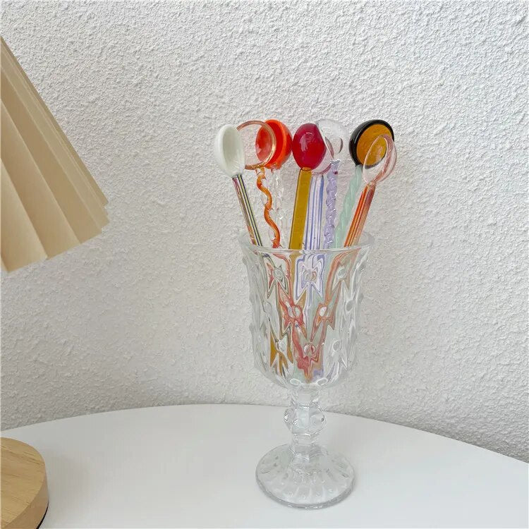 Sweet Crystal Candy Dessert Spoon - The House Of BLOC