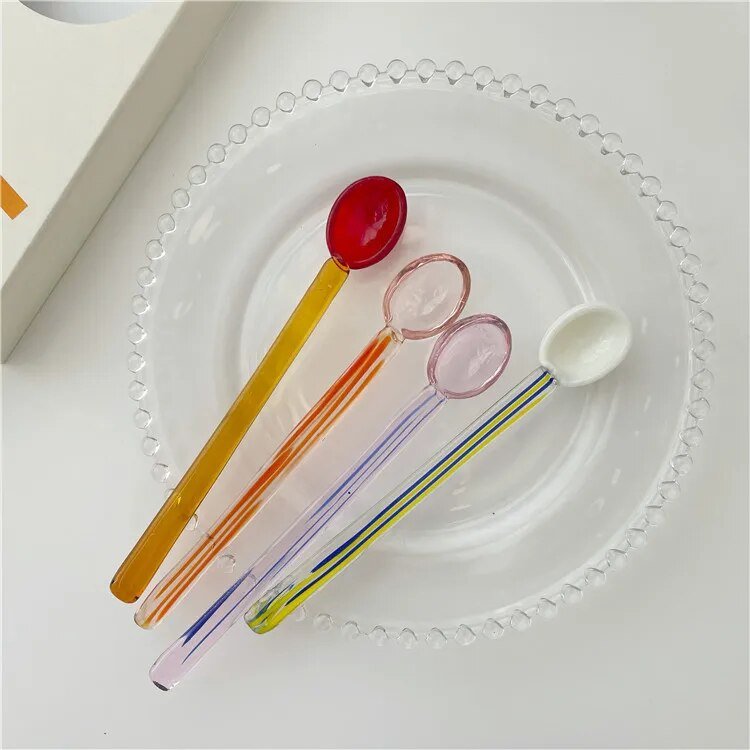 Sweet Crystal Candy Dessert Spoon - The House Of BLOC