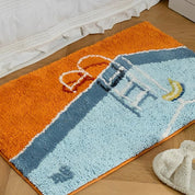 Swimming Pool Design Bath Mat - The House Of BLOC