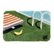 Swimming Pool Design Bath Mat - The House Of BLOC