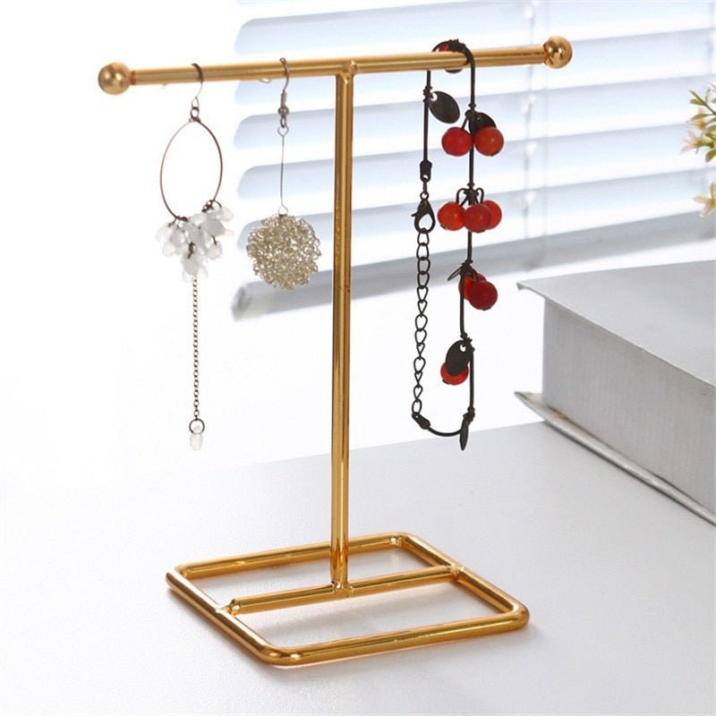 T-Bar Wrought Iron Jewellery Display Organiser - The House Of BLOC