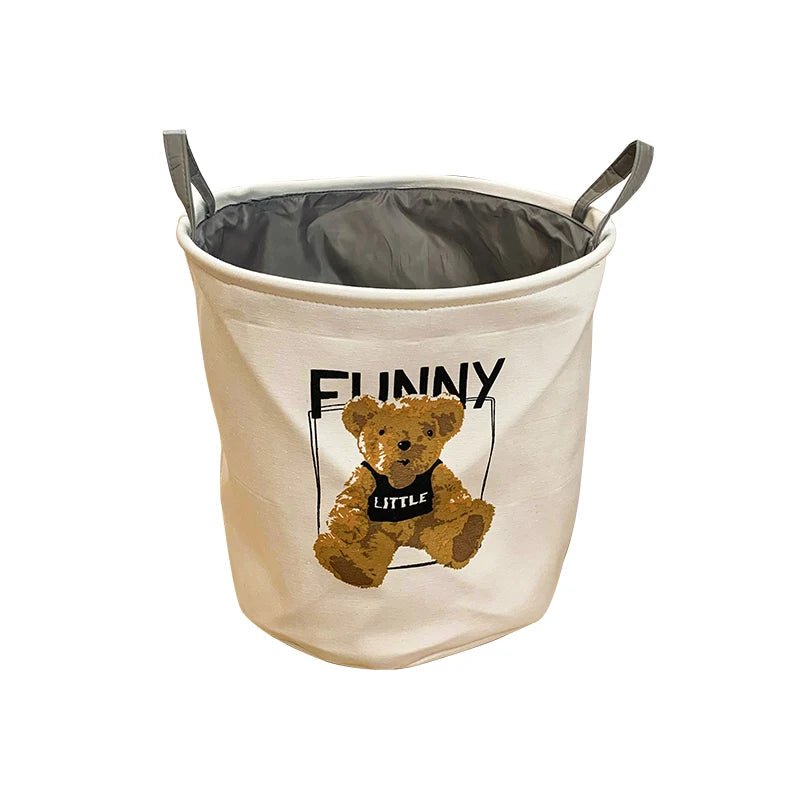 Teddy Bear Foldable Storage Basket - The House Of BLOC
