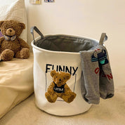 Teddy Bear Foldable Storage Basket - The House Of BLOC
