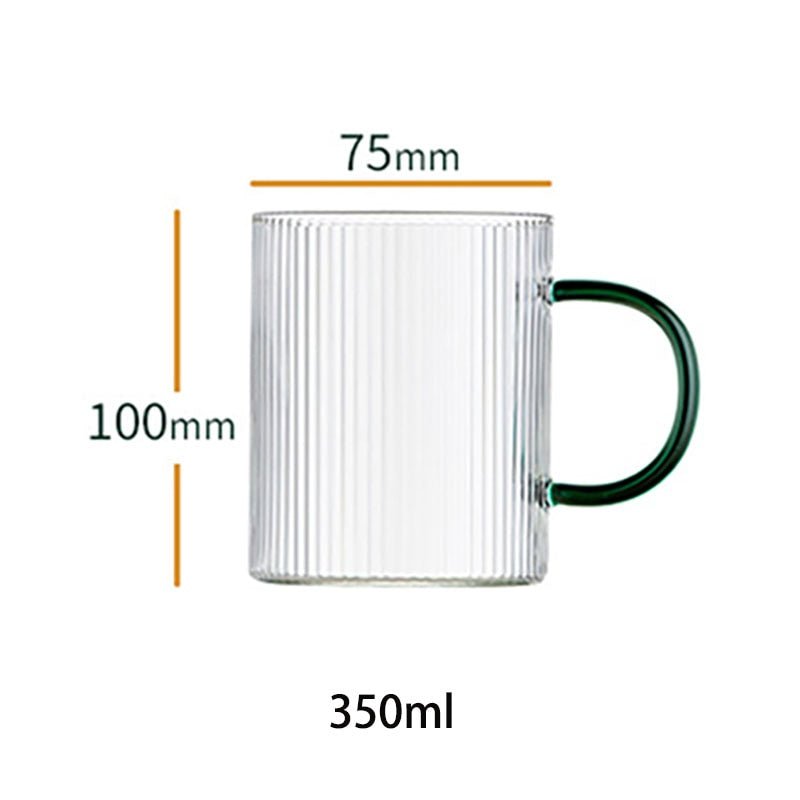 Temperature Resistant Glass Coffee Cup - The House Of BLOC