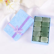 Ten Piece Set Of Natural Tumbled Rock And Quartz Rose Chakra Beads - The House Of BLOC