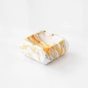 Textured Marble Effect Ceramic Ashtray - The House Of BLOC