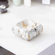 Textured Marble Effect Ceramic Ashtray - The House Of BLOC