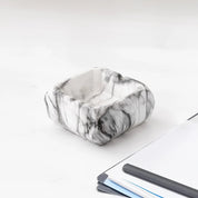 Textured Marble Effect Ceramic Ashtray - The House Of BLOC