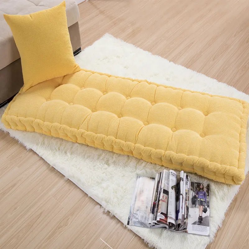 Thick Corduroy Long Bench Cushion - The House Of BLOC