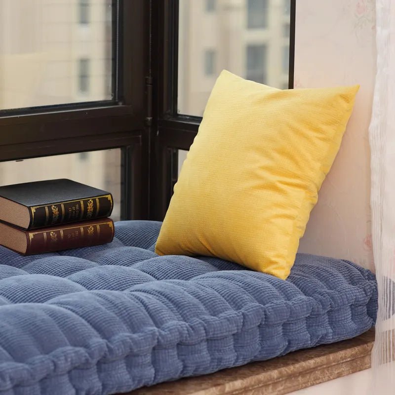 Thick Corduroy Long Bench Cushion - The House Of BLOC