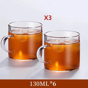 Thickened Glass Coffee Cups - The House Of BLOC