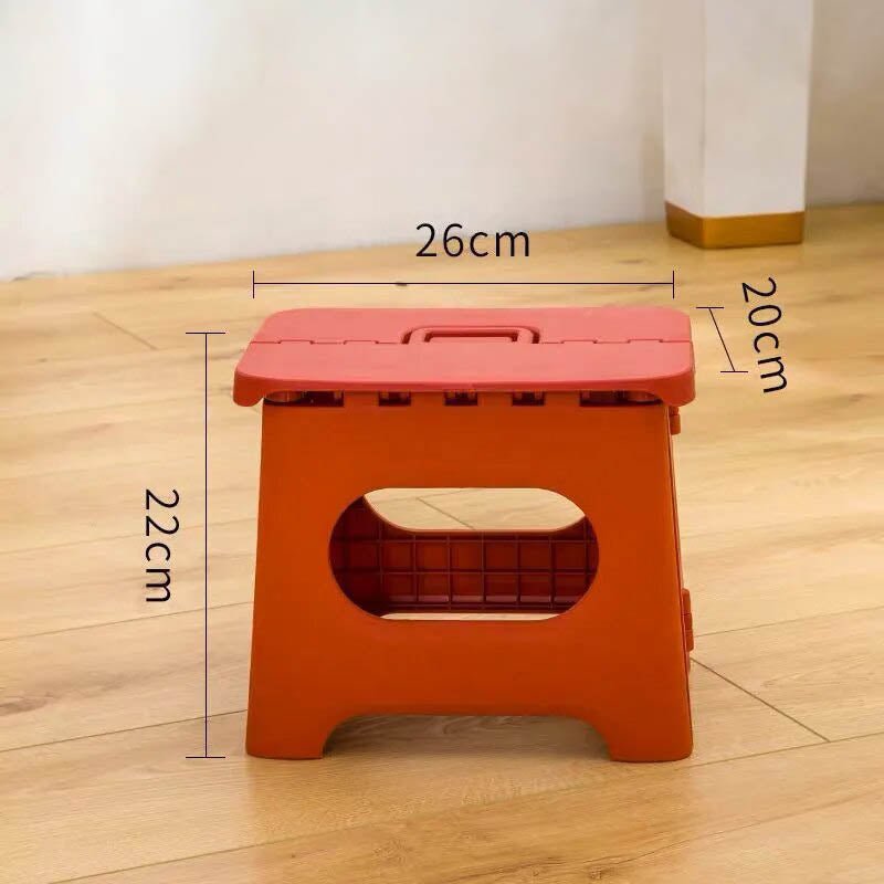 Thickened Plastic Portable Folding Stool - The House Of BLOC