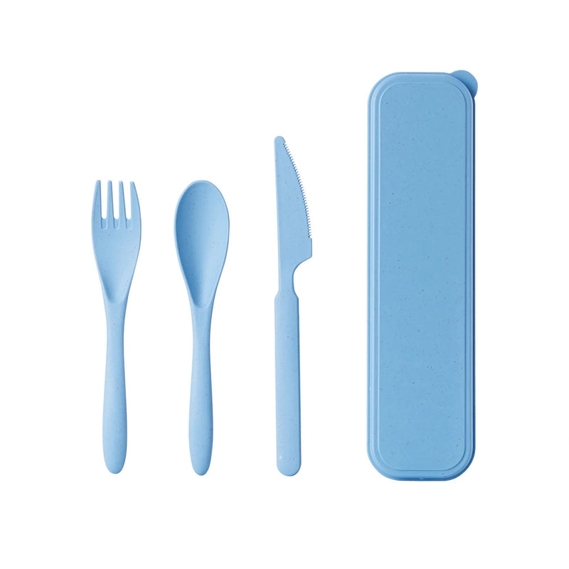 Three Piece Wheat Straw Cutlery Set - The House Of BLOC