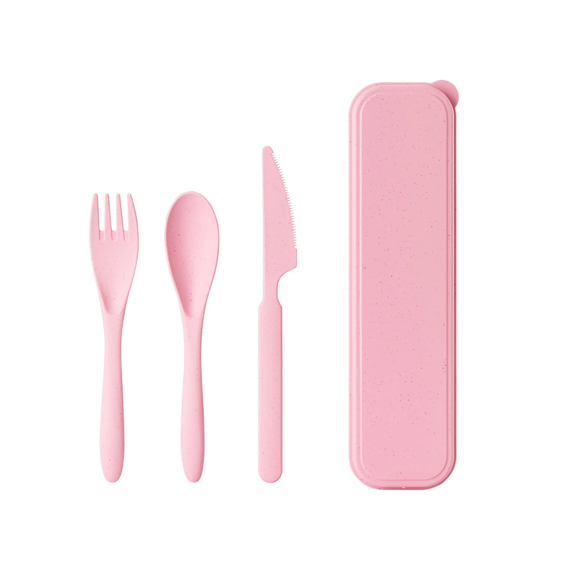 Three Piece Wheat Straw Cutlery Set - The House Of BLOC