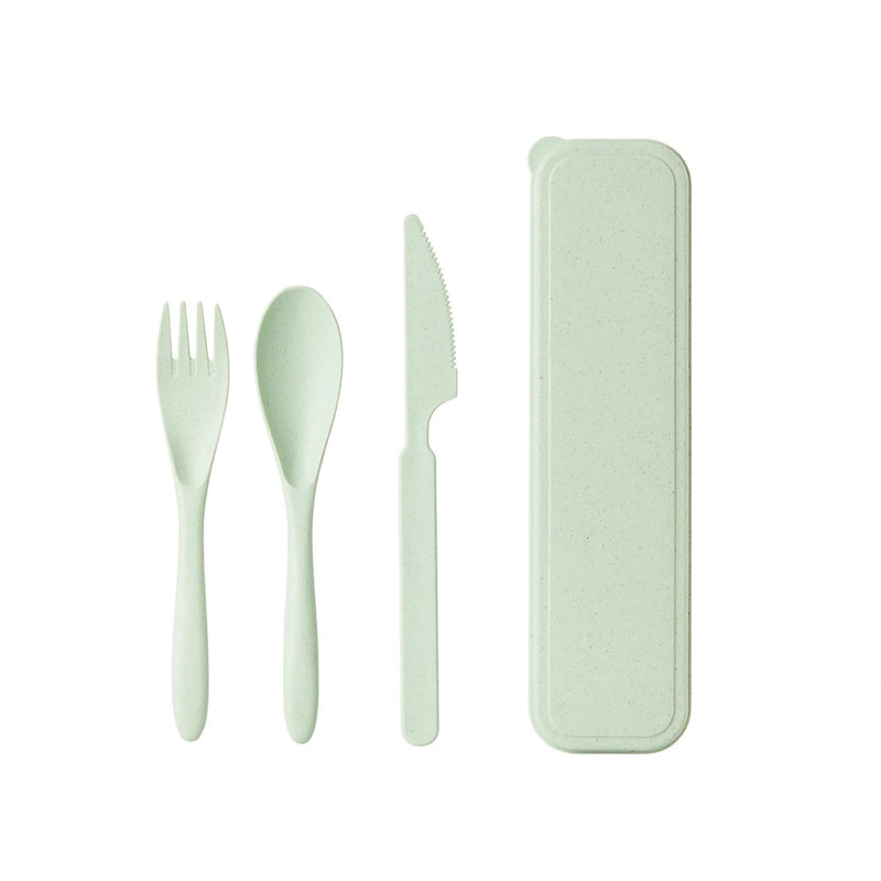 Three Piece Wheat Straw Cutlery Set - The House Of BLOC