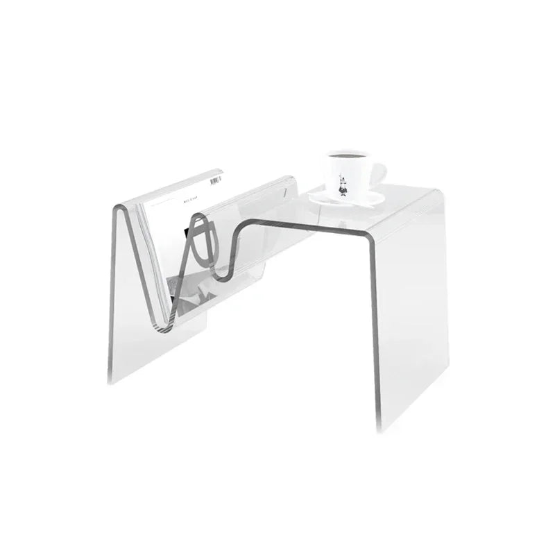 Translucent Retro Style Living Room Side Table - The House Of BLOC