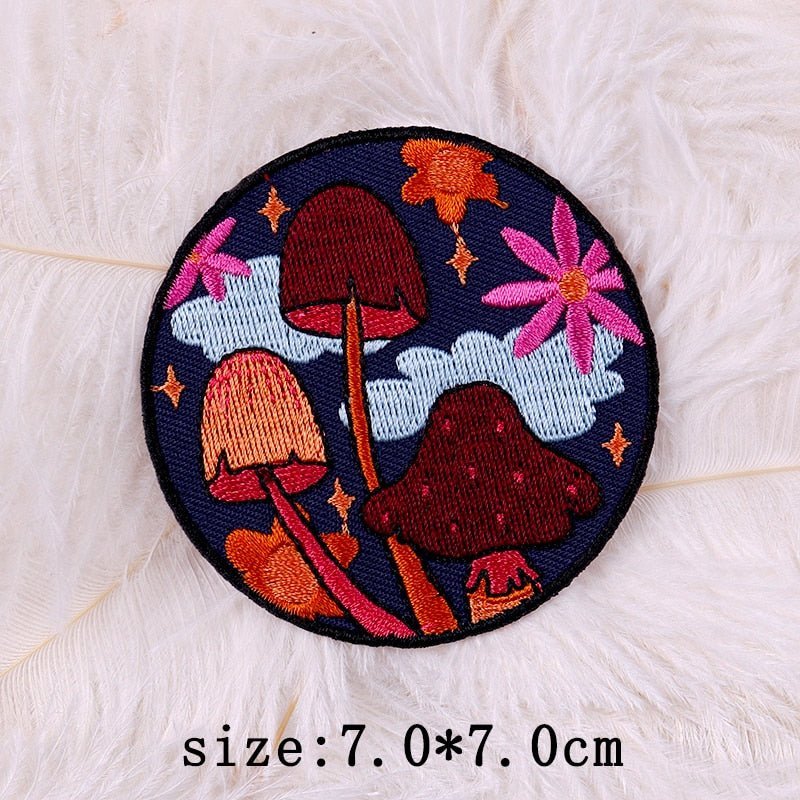 Twelve Constellations Astrology and Witchcraft Embroidered Iron On Patches - The House Of BLOC