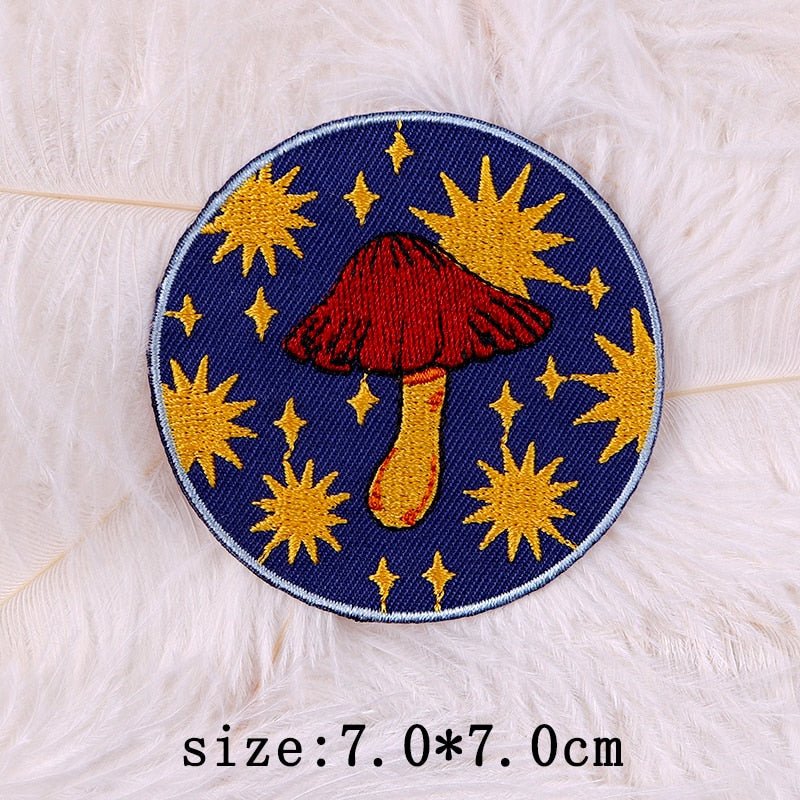 Twelve Constellations Astrology and Witchcraft Embroidered Iron On Patches - The House Of BLOC