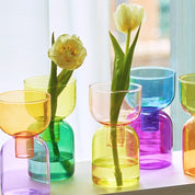 Two Piece Mini Bud Vase Terrarium Set - The House Of BLOC