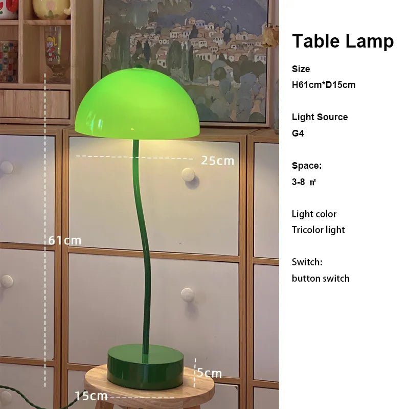 Unique Style Mushroom Floor & Table Lamp - The House Of BLOC